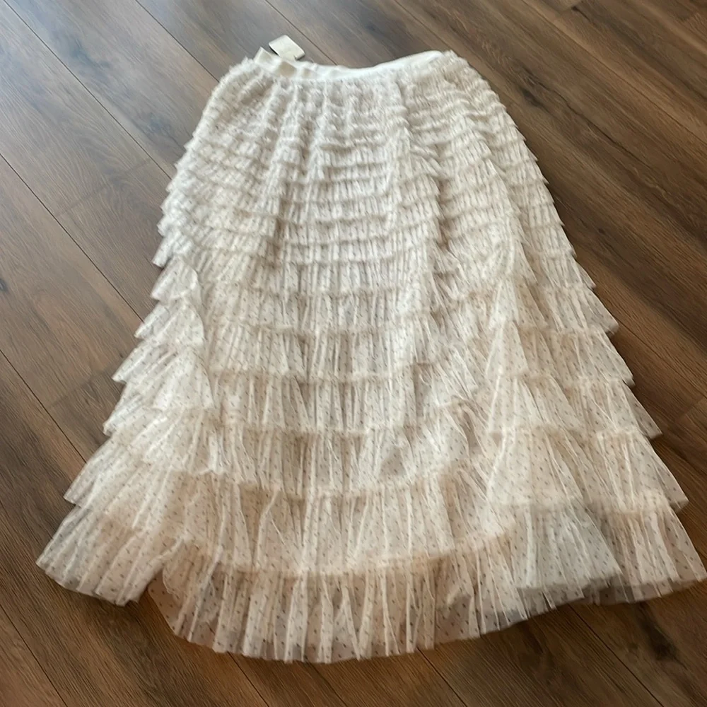 Free People Return of the Ruffle Skirt
